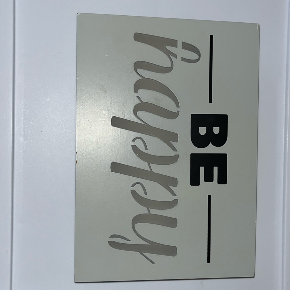 Be happy light up sign - Picture 2 of 4